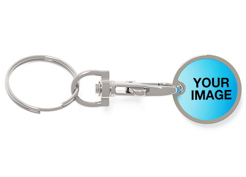 Chroma - Promotional Trolley Tokens with Logo Chroma - Promotional Trolley Tokens with Logo