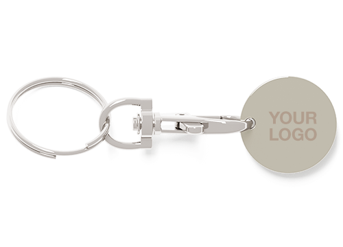 Elegance - Personalised Promotional Trolley Tokens Elegance - Personalised Promotional Trolley Tokens