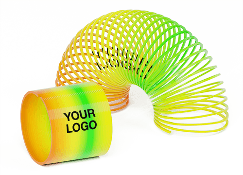 Reel - Spring Toy with Logo Reel - Spring Toy with Logo