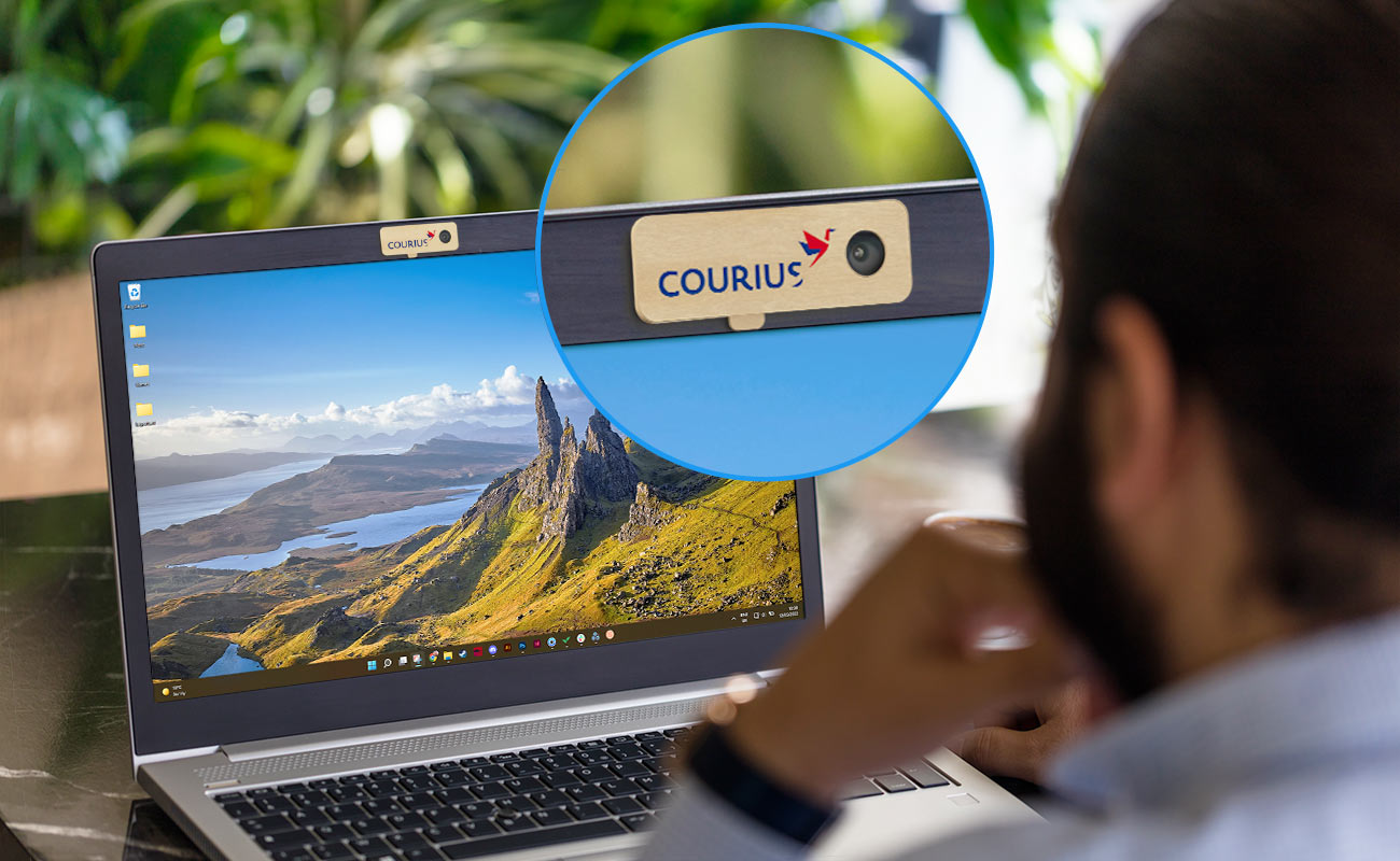 Canopy - Wood Webcam Cover Branded gallery thumbnail