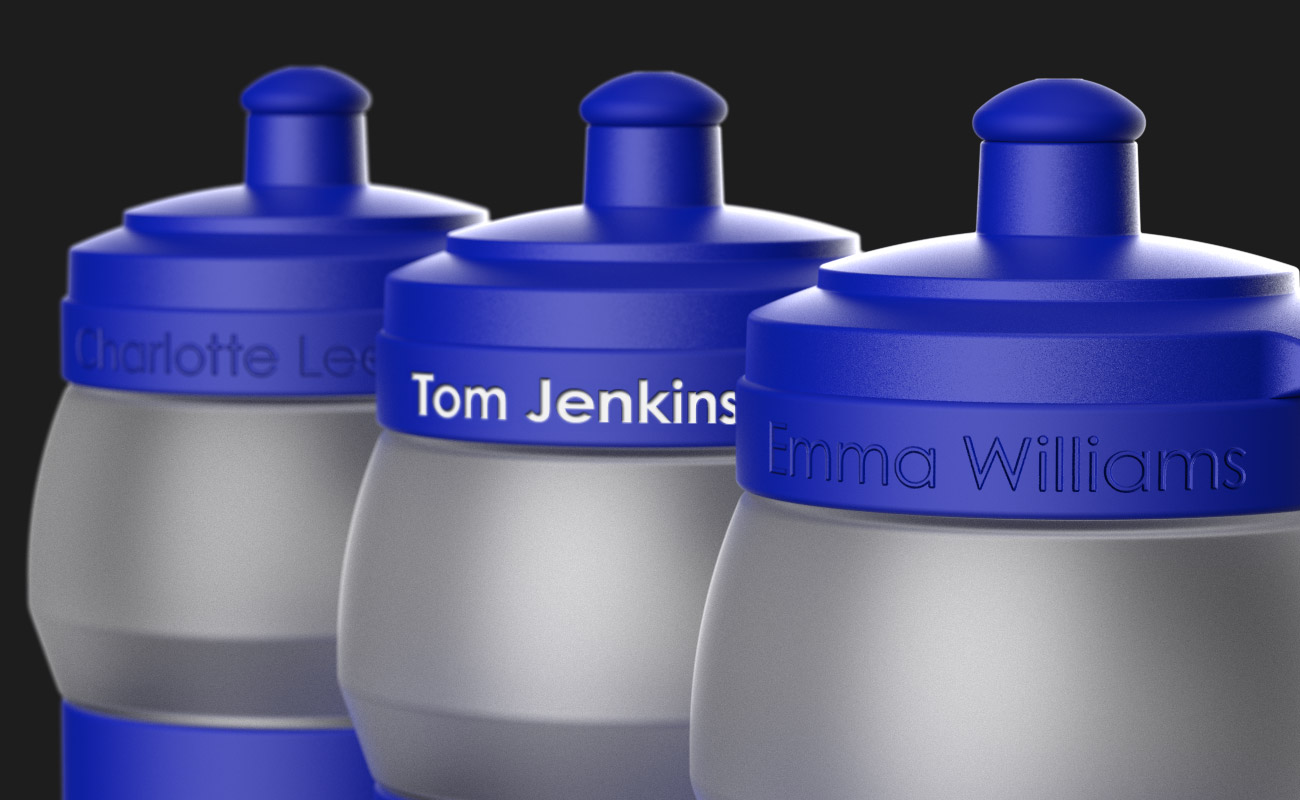 Fit - Personalised Plastic Water Bottles gallery thumbnail