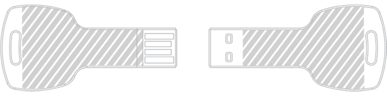 USB Flash Drive Laser Engraving
