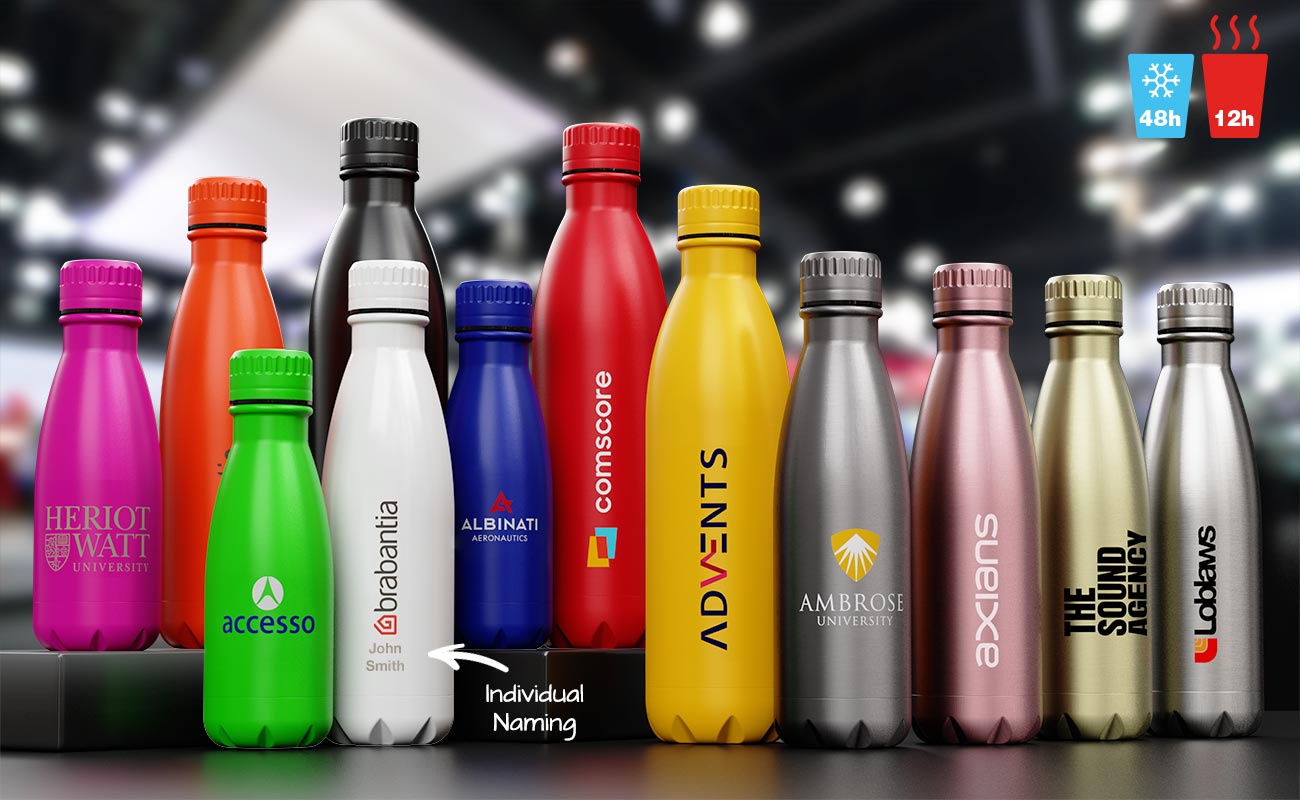 Nova Pure - Branded Insulated Water Bottles