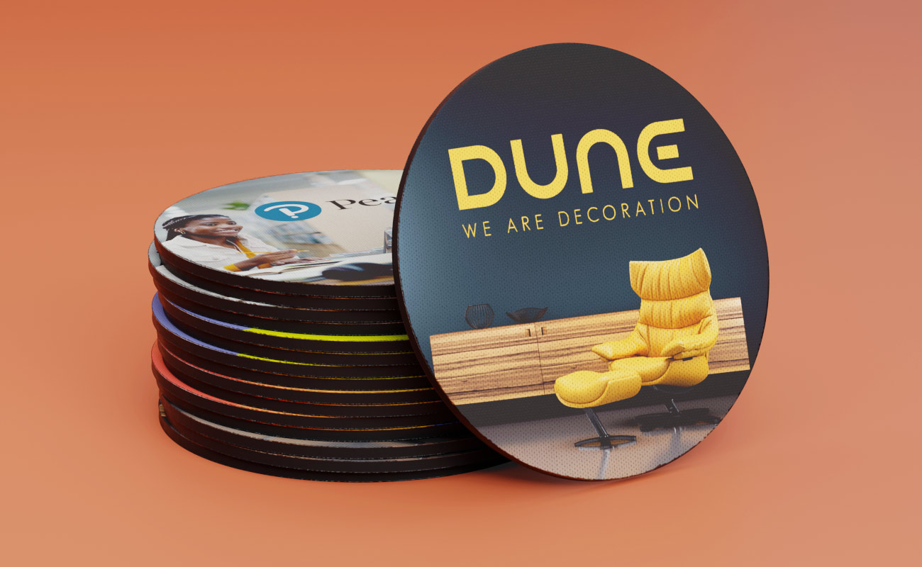 Surf - Branded Coasters with Logo gallery thumbnail