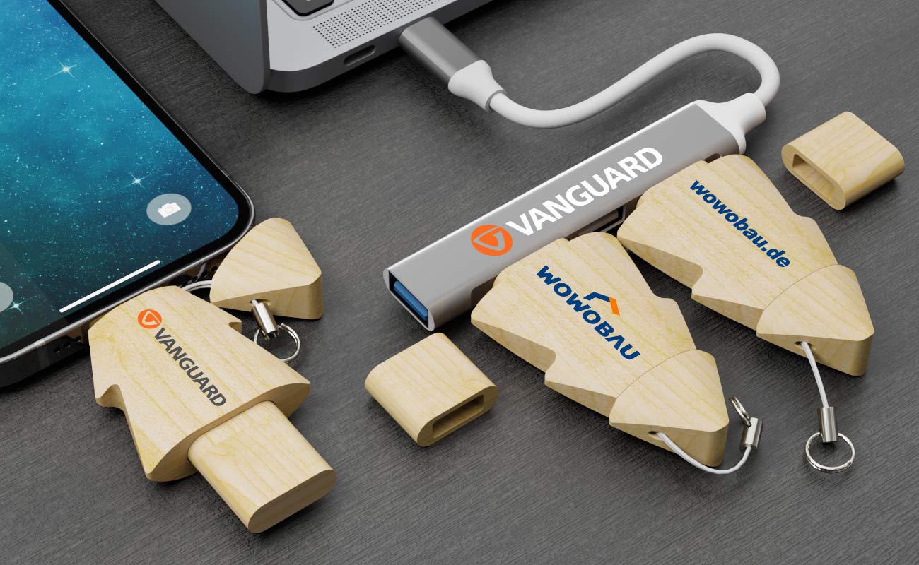 Tree Duo - Branded USB gallery thumbnail