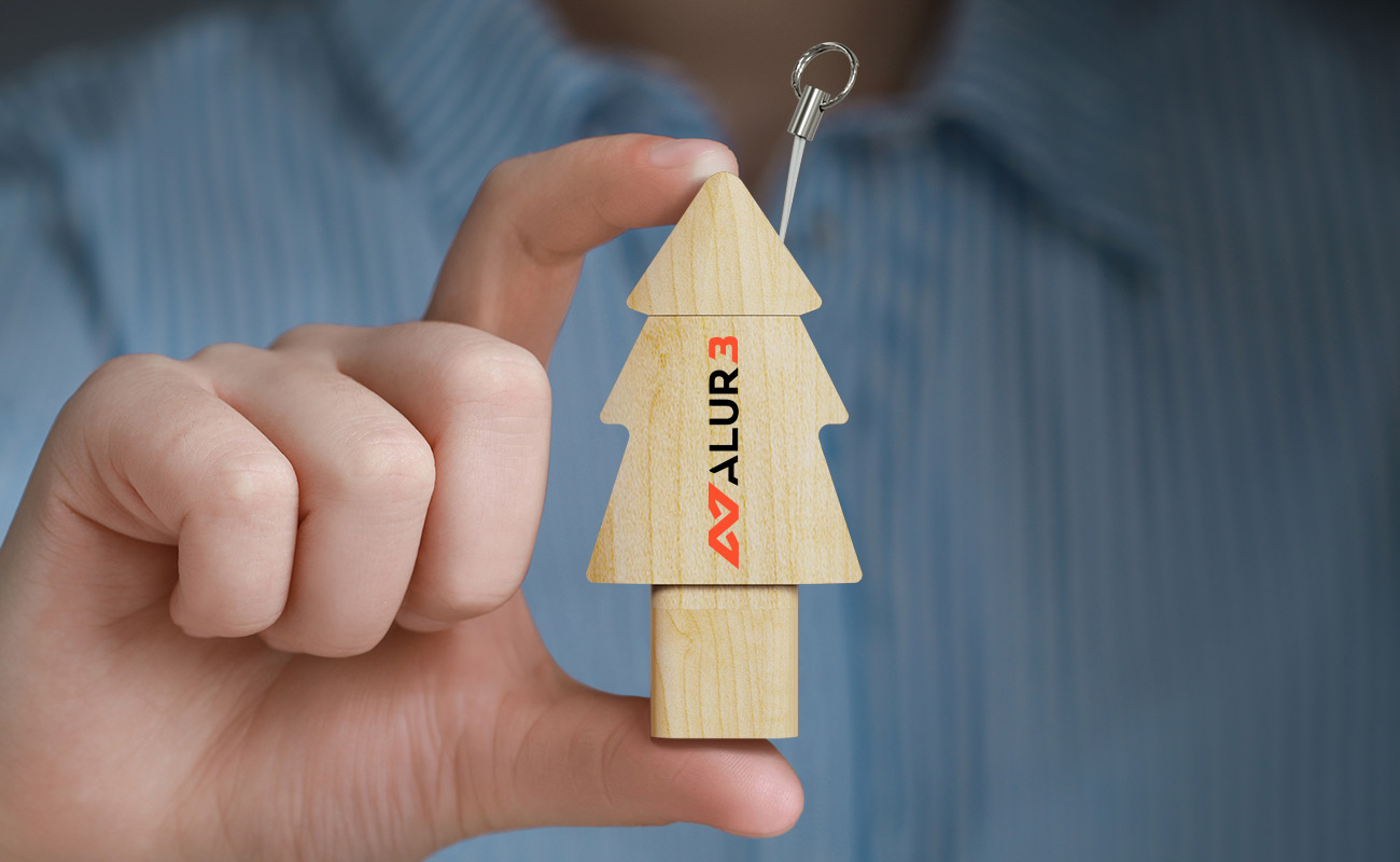 Tree Duo - Personalised USB gallery thumbnail