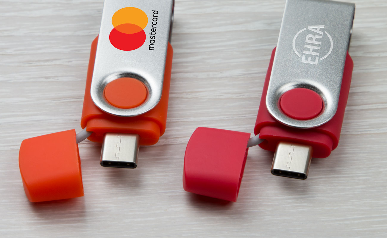 Twister Go - Personalised USB Stick With USB-C gallery thumbnail
