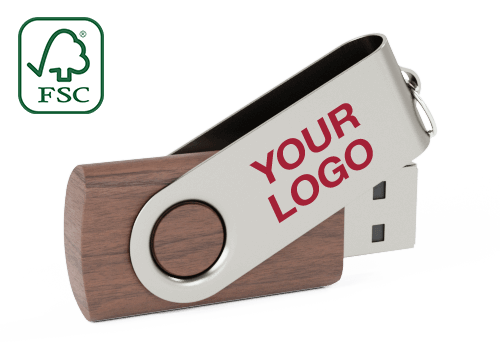 Twister Wood - Promotional USB Sticks