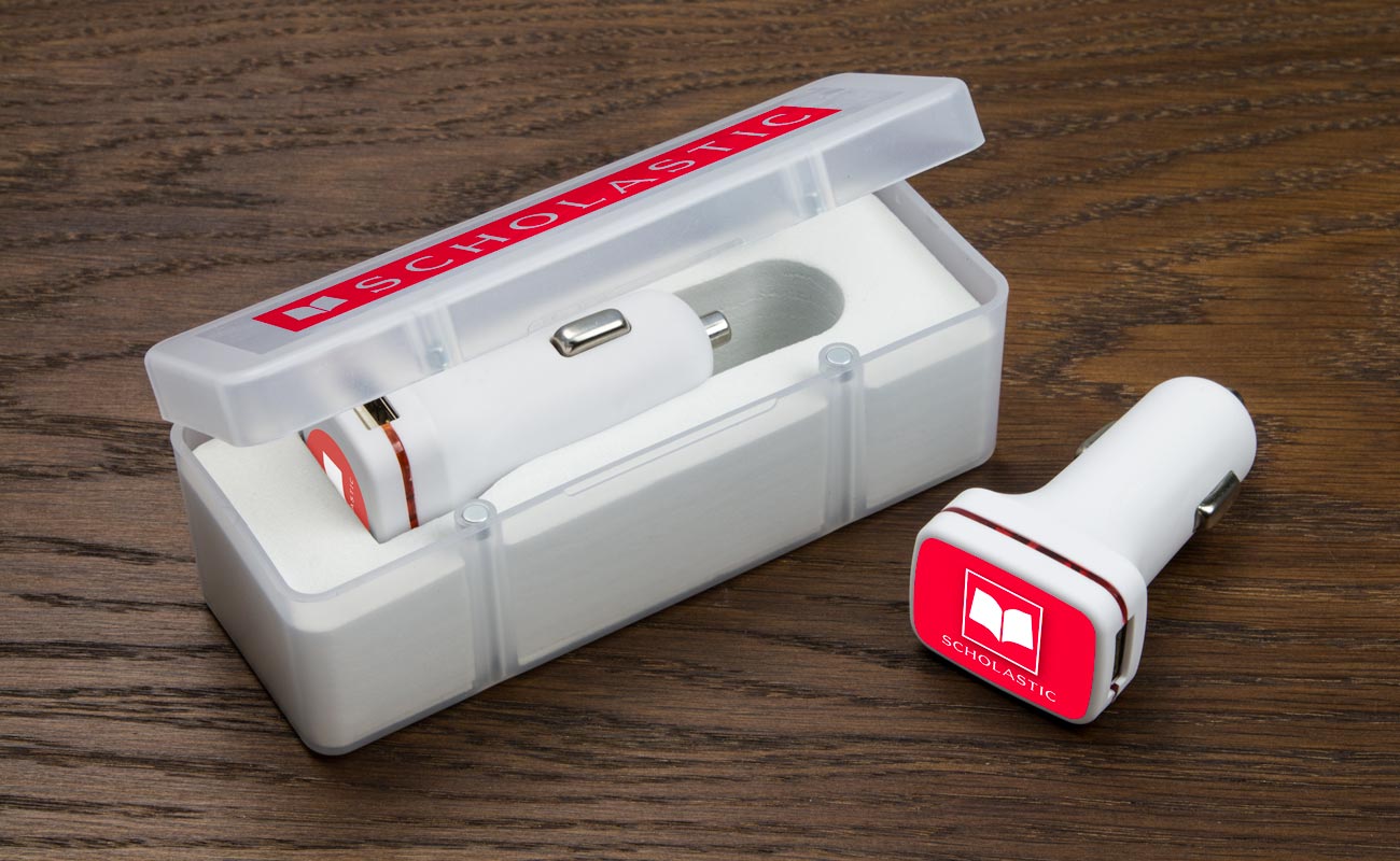 Vista - USB Car Charger Promotional Item gallery thumbnail